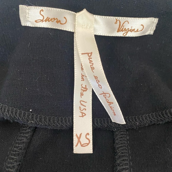 EUC Sworn Virgins Black Body Con Knit Dress - Picture 8 of 8